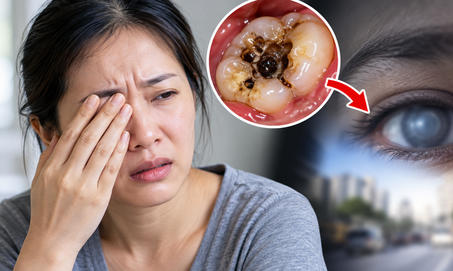 Người phụ nữ 35 tuổi suýt mất thị lực vì ổ sâu răng lâu năm