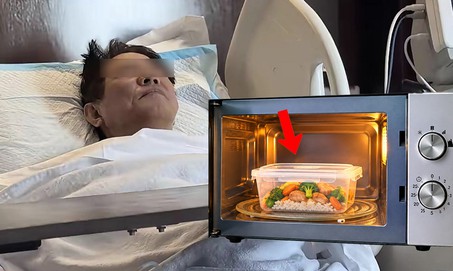 Người đàn ông 47 tuổi ung thư dạ dày, hé lộ thói quen dùng lò vi sóng