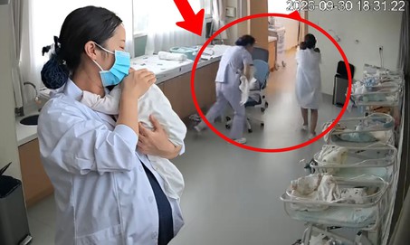 Mang thai 37 tuần, nữ y tá vẫn ôm hai trẻ sơ sinh giữa trận động đất