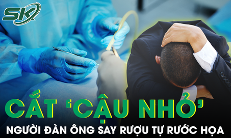 Mất máu ồ ạt vì say rượu tự tay cắt bộ phận sinh dục