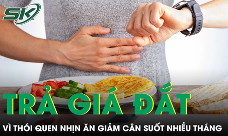 Chàng trai 23 tuổi trả giá vì thói quen nhịn ăn giảm cân nhiều tháng 
