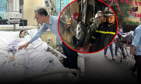 Tình trạng sức khoẻ 2 nạn nhân trong vụ cháy tại phường Tây Hồ, Hà Nội