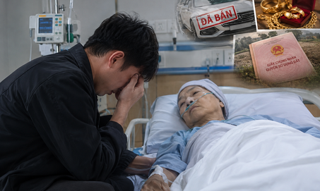 Bán ô tô, vàng cưới đến mảnh đất cuối cùng để chữa ung thư cho cha mẹ 