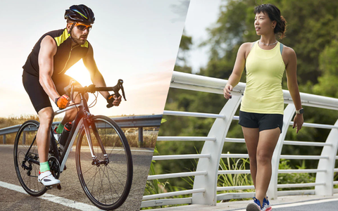 Đi bộ và đạp xe, hình thức tập luyện nào giảm cân tốt hơn?