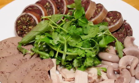 11 điều nên biết về tiết canh, lòng lợn, nội tạng động vật