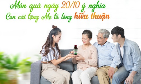 Thuốc ho bổ phế Bảo thanh - M&#243;n qu&#224; 20/10 &#253; nghĩa con tặng mẹ