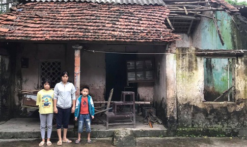 Chồng đột ngột mất vì điện giật để lại hai con thơ cho người vợ bệnh tật không tiền điều trị