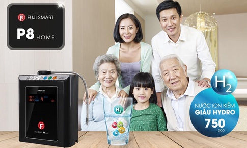 Fuji Smart P8 Home m&#225;y lọc nước ion kiềm gi&#225; tốt cho mọi nh&#224;