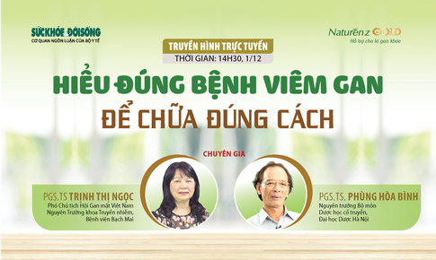 Truyền hình trực tuyến: Hiểu đúng bệnh viêm gan để chữa đúng cách