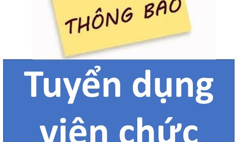 Cục Công nghệ Thông tin Bộ Y tế tuyển dụng 10 viên chức