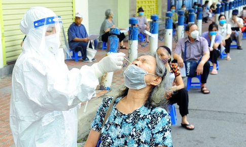 Bộ Y tế hướng dẫn xét nghiệm và một số biện pháp phòng chống dịch khi giãn cách, tăng cường giãn cách xã hội