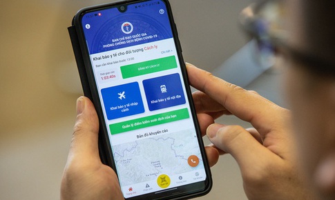 Người có app xanh được di chuyển, app vàng hạn chế, app đỏ ở nhà