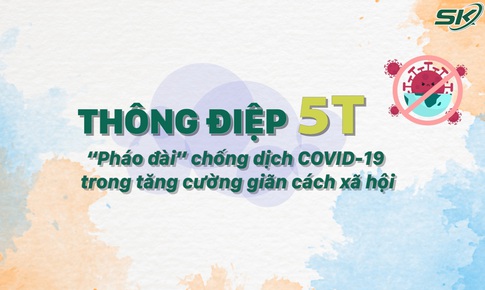 Th&#244;ng điệp 5T: &quot;Ph&#225;o đ&#224;i&quot; chống dịch trong gi&#227;n c&#225;ch x&#227; hội