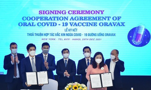 Tân Thành Holdings – 10 Pharma  độc quyền phân phối vaccine đường uống Oravax tại Đông Nam Á nếu thử nghiệm thành công