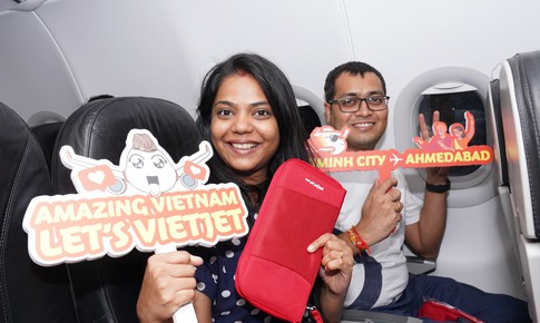 Tin vui: Bay c&#249;ng Vietjet từ TP.HCM, H&#224; Nội đến thẳng Ahmedabad (Ấn Độ) dễ d&#224;ng từ h&#244;m nay