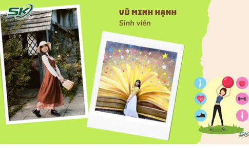 Hạnh phúc của cô gái 'quá nhẹ cân' là mỗi sáng thức dậy tràn đầy năng lượng