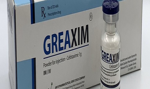 6 l&#244; thuốc bột pha ti&#234;m Greaxim bị thu hồi tr&#234;n to&#224;n quốc