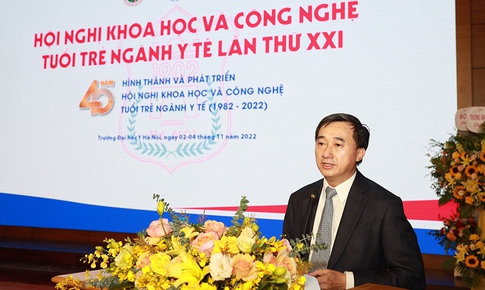 ‘Bộ Y tế lu&#244;n sẵn s&#224;ng đồng h&#224;nh, chia sẻ, hỗ trợ c&#225;c nh&#224; khoa học trẻ’