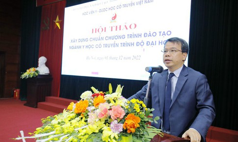 X&#226;y dựng chuẩn chương tr&#236;nh đ&#224;o tạo ng&#224;nh y học cổ truyền tr&#236;nh độ đại học thế n&#224;o?
