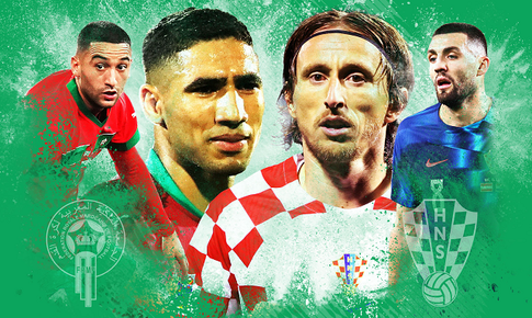 Trận tranh hạng 3 World Cup 2022: Croatia - Maroc t&#225;i đấu