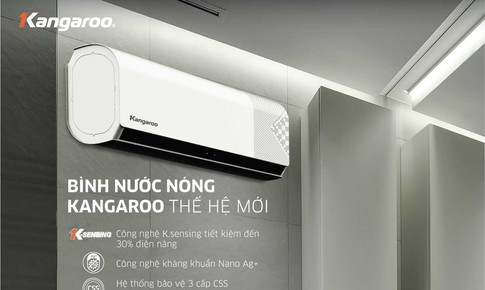 Bình nước nóng Kangaroo xuất sắc đạt giải "Hiệu suất năng lượng cao nhất 2022"