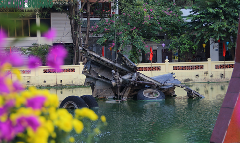 Kỷ niệm Chiến thắng &quot;H&#224; Nội - Điện Bi&#234;n Phủ tr&#234;n kh&#244;ng&quot;: Ph&#225;o đ&#224;i bay B-52 im l&#236;m 50 năm giữa hồ Hữu Tiệp