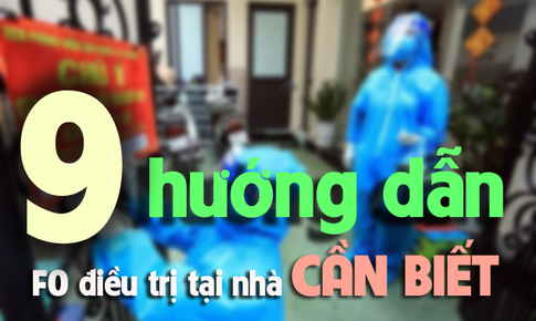 9 hướng dẫn F0 điều trị tại nh&#224; cần biết