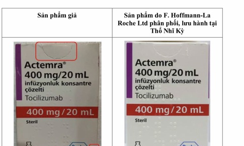 Cục Quản l&#253; Dược th&#244;ng b&#225;o một loại thuốc giả d&#249;ng trong bệnh xương khớp xuất hiện tr&#234;n thị trường