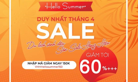 &quot;L&#234;n đồ&quot; h&#224;ng hiệu du lịch h&#232;: Sale off 60%+++, tặng voucher &quot;khủng&quot;