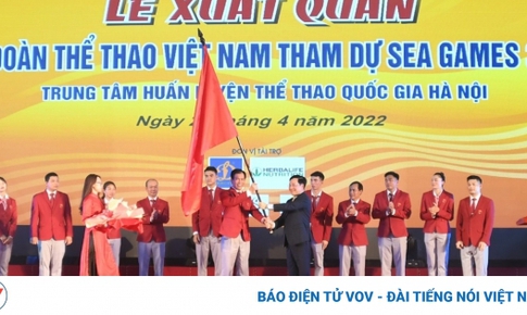 Đo&#224;n Thể thao Việt Nam xuất qu&#226;n tham dự SEA Games 31