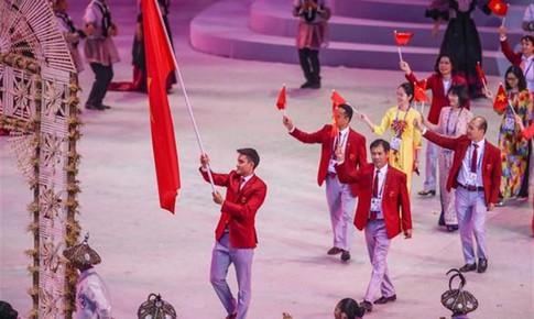 20h tối nay (28/4), diễn ra Lễ xuất qu&#226;n của Đo&#224;n Thể thao Việt Nam tham dự SEA Games 31