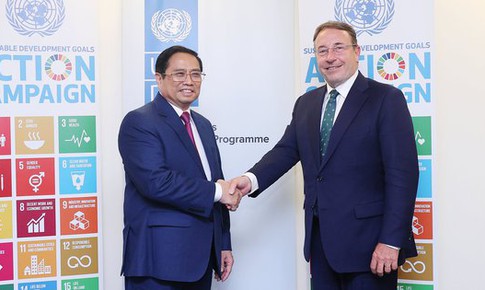 Thủ tướng gặp l&#227;nh đạo UNDP v&#224; UNICEF