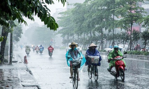 Bắc Bộ chuẩn bị đón mưa dông diện rộng