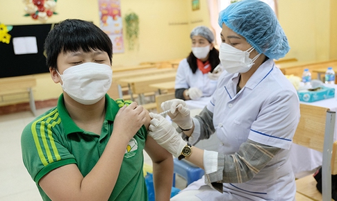 Còn 22 ngày: Những tỉnh nào tiêm mũi 1 vaccine COVID-19 cho trẻ từ 5 - dưới 12 tuổi thấp, ít hơn 55%?