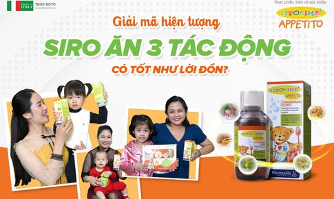 Giải m&#227; sức h&#250;t của siro ăn ngon được nhiều mẹ tin d&#249;ng