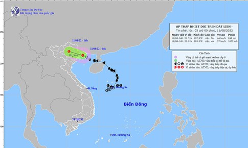 Diễn biến mới nhất cơn b&#227;o số 2