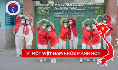 Vũ điệu 2K+ &#39;V&#236; một Việt Nam vững v&#224;ng v&#224; khỏe mạnh&#39;