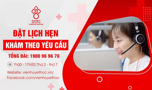 Viện Huyết học - Truyền m&#225;u TW đưa v&#224;o hoạt động Tổng đ&#224;i đặt lịch hẹn kh&#225;m theo y&#234;u cầu