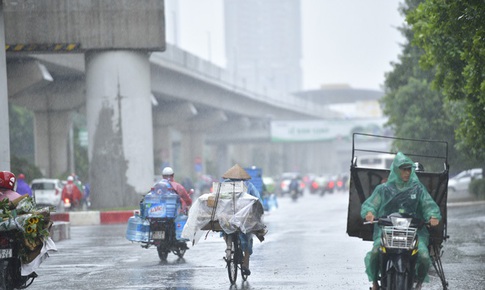 Mưa lớn ở Bắc Bộ k&#233;o d&#224;i đến bao giờ?