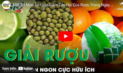 Một số m&#243;n ăn gi&#250;p giảm t&#225;c hại của rượu trong ng&#224;y Tết