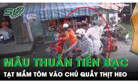 Truy tìm hai thanh niên tạt mắm tôm vào chủ quầy thịt heo ở TPHCM vì mâu thuẫn tiền bạc