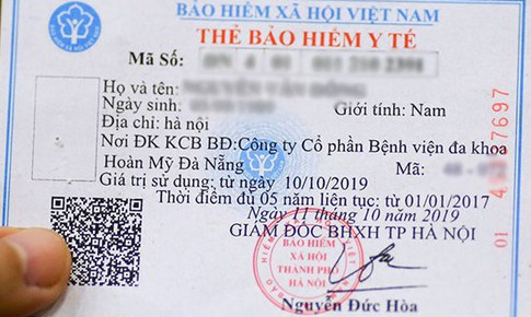 Từ 15/10, H&#224; Nội dừng in thẻ BHYT giấy trả cho người hưởng trợ cấp thất nghiệp