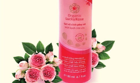 Thu hồi l&#244; Gel vệ sinh phụ nữ Oganic Lucky Rose kh&#244;ng đạt chất lượng