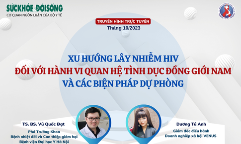 Truyền h&#236;nh trực tuyến: Xu hướng l&#226;y nhiễm HIV đối với h&#224;nh vi quan hệ t&#236;nh dục đồng giới nam v&#224; c&#225;c biện ph&#225;p dự ph&#242;ng