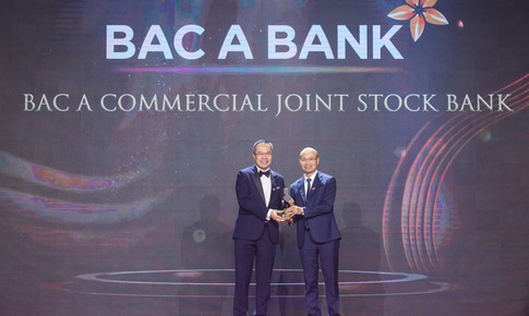 BAC A BANK gi&#224;nh giải &quot;doanh nghiệp xuất sắc ch&#226;u &#193; 2023&quot;