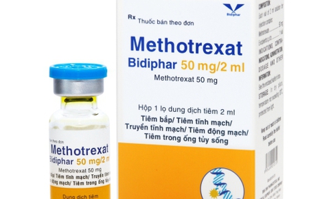 Đ&#236;nh chỉ lưu h&#224;nh, thu hồi thuốc Methotrexat Bidiphar điều trị ung thư