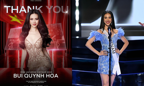 B&#249;i Quỳnh Hoa xin lỗi kh&#225;n giả sau thất bại tại Miss Universe 2023