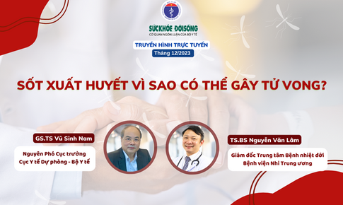Truyền h&#236;nh trực tuyến: Sốt xuất huyết v&#236; sao c&#243; thể g&#226;y tử vong?