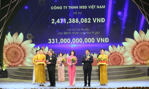 BFF tuy&#234;n dương những đ&#243;ng g&#243;p của MSD cho bệnh nh&#226;n ung thư