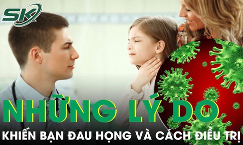 Những l&#253; do khiến bạn đau họng v&#224; c&#225;ch điều trị